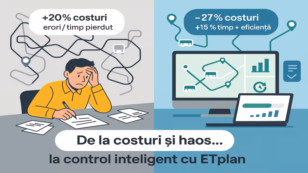 ETplan – optimizare strategică a transportului angajaților